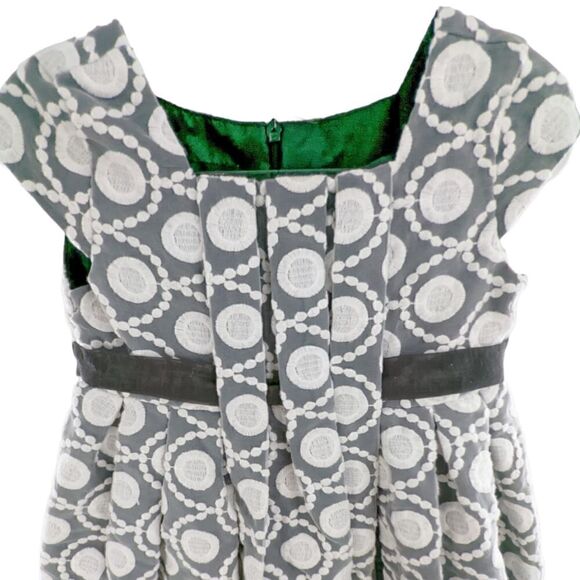Isobella & Chloe embroidered & pleated overskirt party dress size 4T - Picture 1 of 8